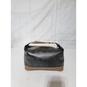 Christian Dior Vintage Honeycomb HandBag Brown